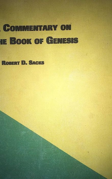 A 评论 on the Book of Genesis