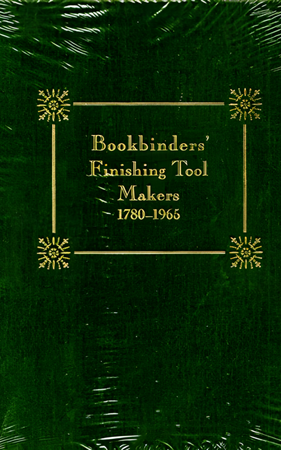 装订商的精加工工具制造商，1780-1965