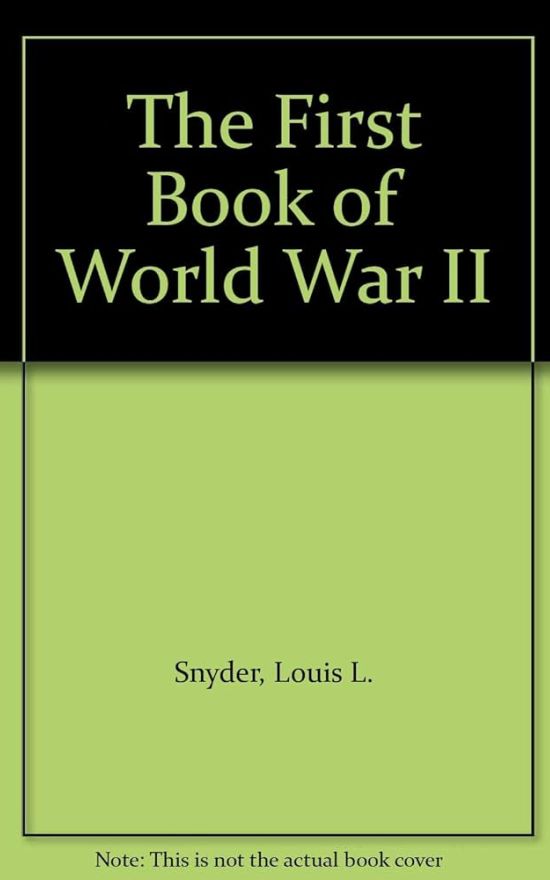 第二次世界大战的第一本书
