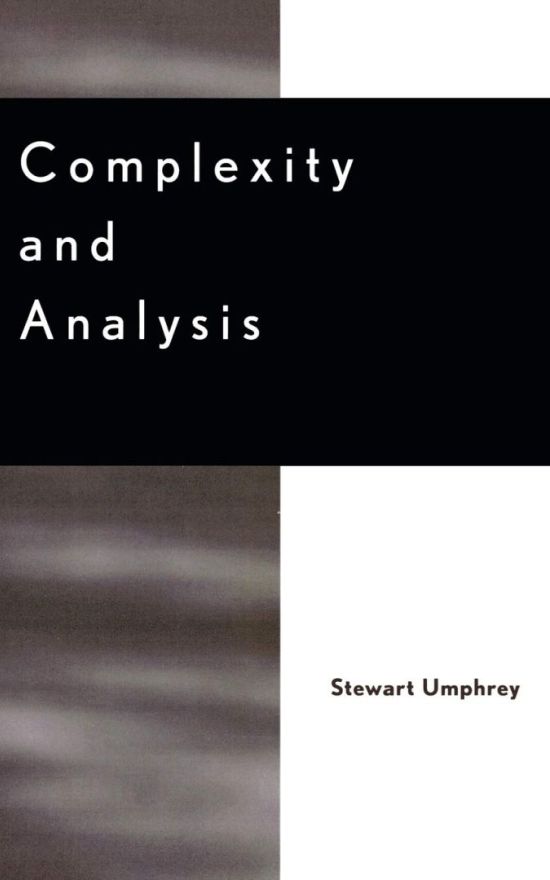 复杂性与分析