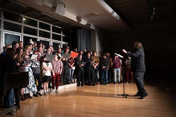 Student Choir in Santa Fe