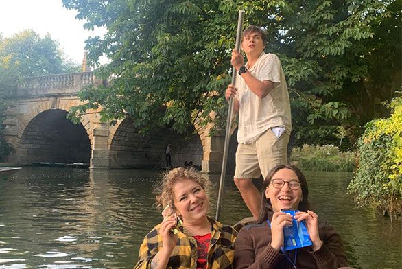St-Johns College Oxford Exchange River Boating