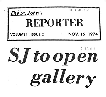 st johns to open art gallery